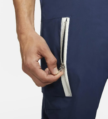 Niebieskie Męskie Spodenki Nike Wolven Utility DD7041-410 30