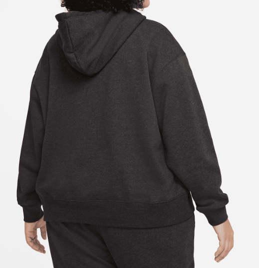 Szara Bluza Damska Nike DM3289010 1X Plus Size Eco