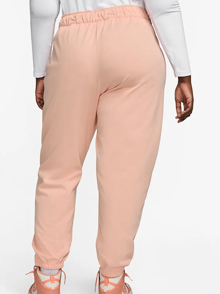 Różowe spodnie damskie Nike DV4864-800 2X Easy Joggers Plus Size