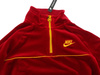 Bluza Nike Damska bez Kaptura - Czerwona - Rozmiar M - Zamek 1/4 - 939491-618