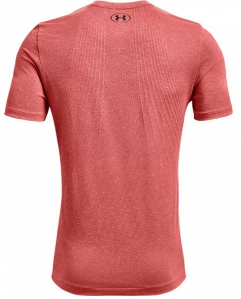 Czerwona Męska Koszulka Under Armour Fitted Rush Celliant 1361130690 L