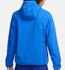 Nike Bluza Męska - Z Kapturem - Nierozpinana - Niebieska - Polar - Rozmiar M - Sportswear Fleece - FJ0726-480