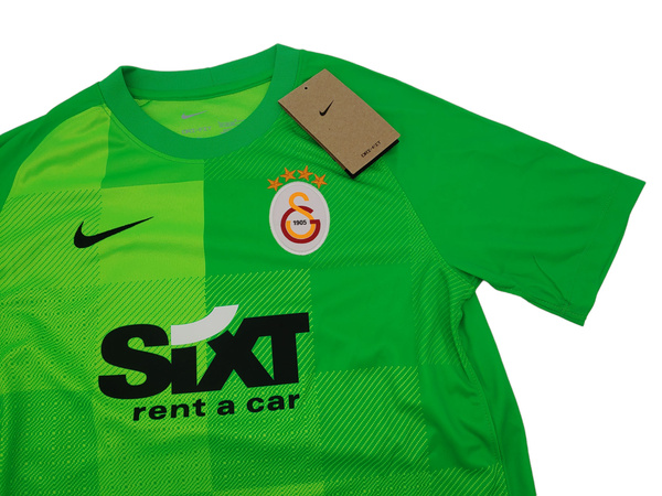 Zielona Dziecięca Koszulka Bramkarska Nike Galatasaray DH2297330 XS