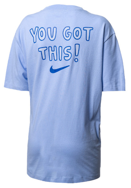 Fioletowy T-shirt Damski Nike Football Goal Girl DH7482-548 M