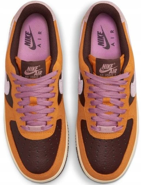 Pomarańczowo-Brązowe Buty Nike Air Force 1 DZ5629-800 44 Damskie