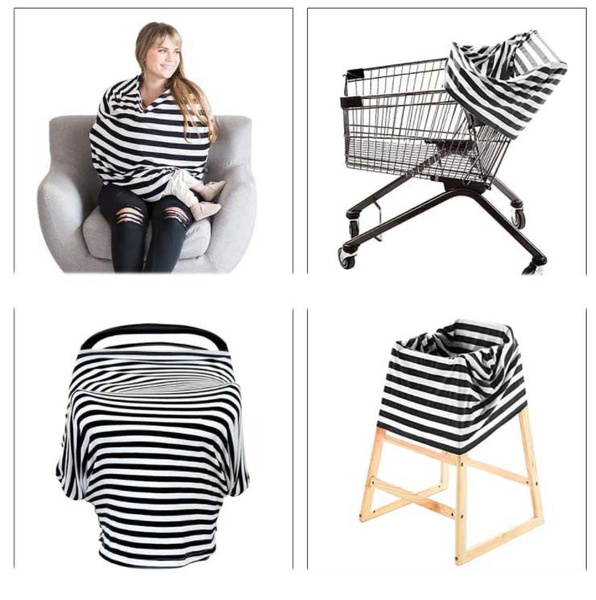 Chusta Pielęgnacyjna Komin Szara B07YL2LDF1 do Karmienia