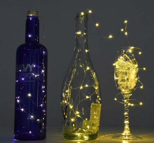 Łańcuch Świetlny LED 10 szt. 1,2 m Ciepły Biały X0013RZSBD