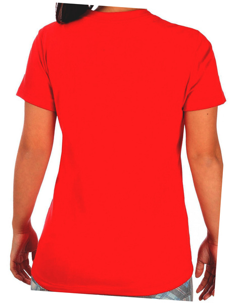 Nike Koszulka Damska - Czerwona - Atleti - Rozmiar M - CJ6053-611