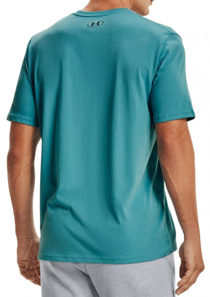 Niebieska Męska Koszulka Under Armour HeatGear Loose 1329590-476 L