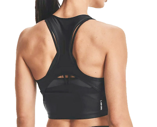 Czarny Top Damski Under Armour Iso-Chill Crop 1361151001 SM