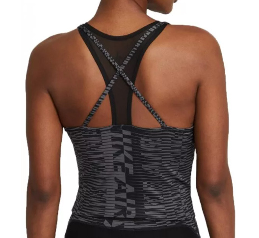 Top Nike Air Czarny Treningowy Krój Bokserki CZ9415-010 XS