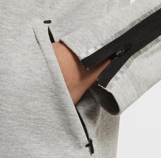 Szara Bluza Damska Nike CW4296063 L Rozpinana