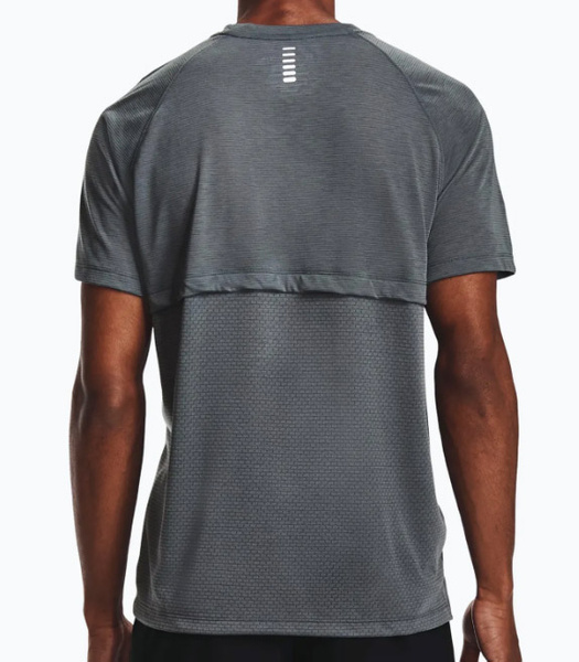 Szara Męska Koszulka Under Armour HeatGear Fitted 1361469012 L