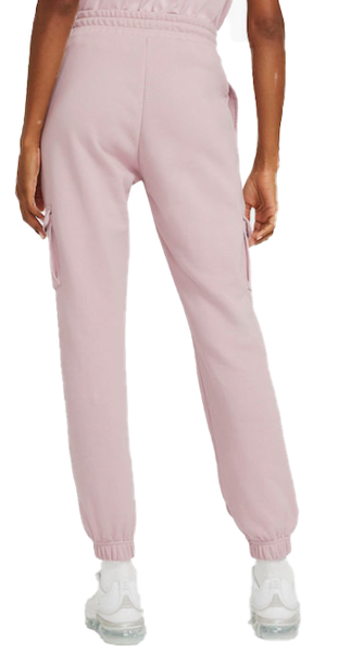 Różowe spodnie Nike Swoosh CZ8905-645 XS Bojówki Oversize