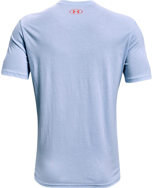 Niebieska Męska Koszulka Under Armour HeatGear 1361666-438 L