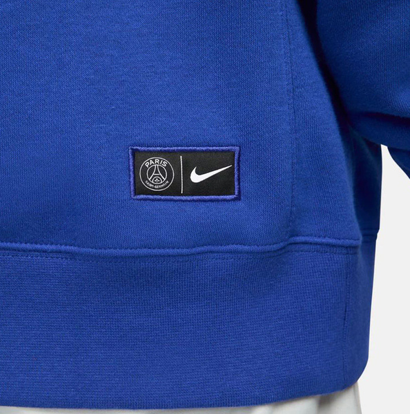 Męska Bluza PSG Club Fleece Hoodie DQ8976-417 XL Niebieska