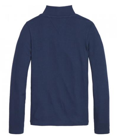 Bluzka Młodzieżowa Tommy Hilfiger Niebieska KG0KG06217 r. 176