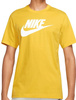Żółta Męska Koszulka Nike Tee Icon Futura AR5004-709 XL