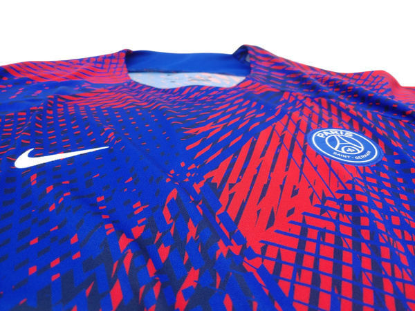 Nike - Koszulka Paris Saint-Germain - Niebieska - PSG Przedmeczowa - DR1487-418 - Rozmiar XXL