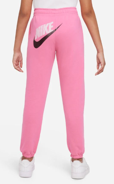 Nike Różowe Spodnie Dziewczęce NSW French Terry Fleece  XL DV0653684