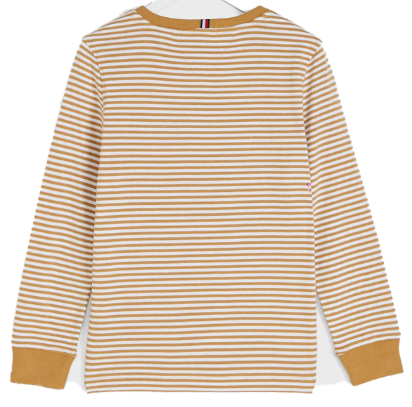 KOSZULKA  DŁUGI RĘKAW TOMMY HILFIGER PASKI r.152