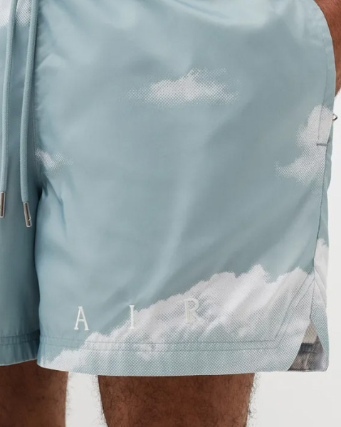 Niebieskie Męskie Spodenki Nike Air Jordan Poolside DM1375366 XXL