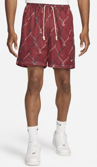 Spodenki Męskie Dwustronne Nike - Czerwone - Rozmiar L - Dri-FIT - DQ5722-677