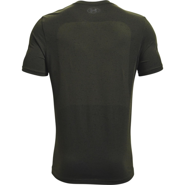 Zielona Męska Koszulka Under Armour HeatGear Fitted 1361131-310 L