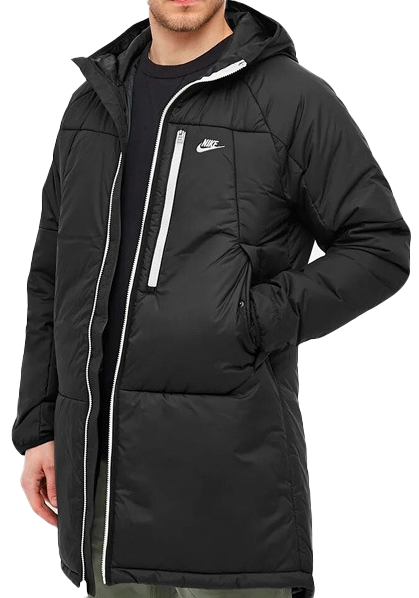 Czarna Kurtka Parka Męska Nike Legacy Repel DD6844010 XS