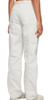 Calvin Klein Spodnie Damskie - Szare - Rozmiar 30 - Carpenter  Jean - K20K203725YAS