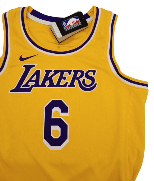 Żółta Koszulka NBA Lakers James Icon Edition XXL - CW3669738
