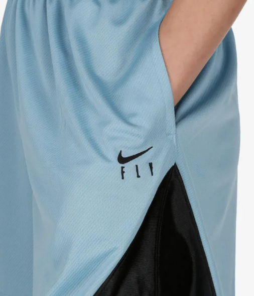 Niebieskie Spodenki Nike Fly Loose Fit XL z Czarnymi Wstawkami – DH7363-494
