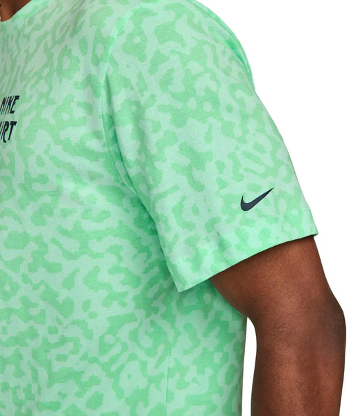 Zielona Koszulka Nike DD8587-379 XS Męska Court Dry