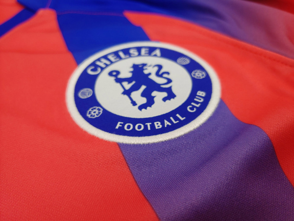 Czerwona Męska Koszulka Nike FC Chelsea Third XS CK7817-851