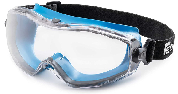 Okulary Ochronne SolidWork SW8301 Niebieskie UV