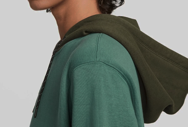 Nike Damska Bluza FB2190361 XS Zielona Utility Fleece Z Kapturem