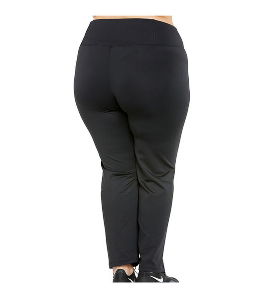 Nike Spodnie Damskie - Treningowe - Czarne - Power Pants Dri-Fit - AV9807-010 - Plus Size - Rozmiar 2X