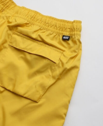 Nike Męskie Luźne Spodenki Sportowe - Żółte - Essential Lined Flow - DM6829-765 - Rozmiar XXL