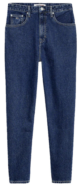 Tommy Jeans Spodnie Damskie - Niebieskie - Mom Jean - Rozmiar 32/32 - DW0DW10743