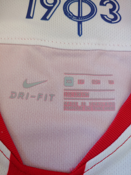 Koszulka Junior Nike Atlético Madryt Pasy AJ5792612 XS 122-128 cm