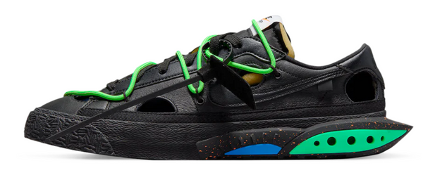 Buty Sportowe Nike Blazer Low Czarny Zielony DH7863-001 40,5