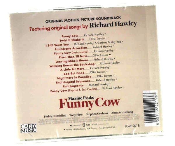 FUNNY  COW SOUNDTRACK RICHARD HAWLEY cd