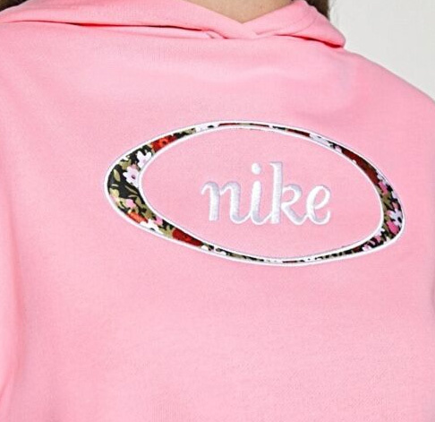 Różowa Bluza Damska Nike CV1870-654 XS Skrócona