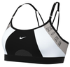 Nike Biustonosz Sportowy - Czarny - Rozmiar M - Indy Logo Dri-FIT - DQ5128-010