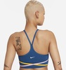 Nike Biustonosz Sportowy - Niebieski Stanik - Rozmiar S - Dri-FIT Indy - DD1109-476