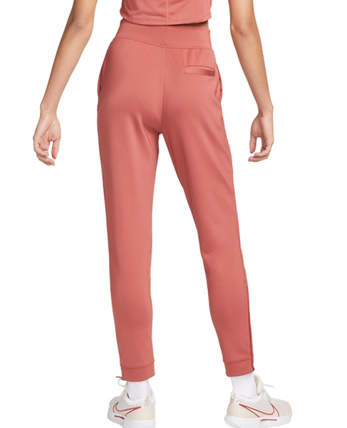 Nike Spodnie Damskie - Tenisowe - Brązowe - Rozmiar L - Nike Court Dri-Fit Slim Fit - DA4722-691