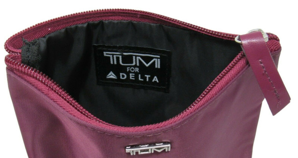 Czerwona Saszetka Podróżna Tumi Delta Air 17x15 cm
