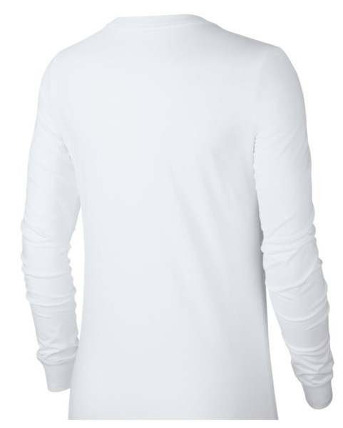 Nike Bluzka Damska Biała - Rozmiar XL - Z Długim Rękawem - Nike Sportswear - Icon Logo BV6171-100