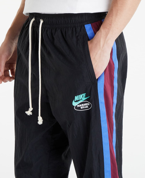 Czarne Spodnie Męskie Nike NSW Woven Unlined DM5025010 r. S