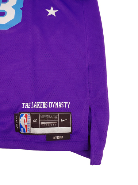 Fioletowa Koszulka NBA Lakers Anthony Davis City Edition M